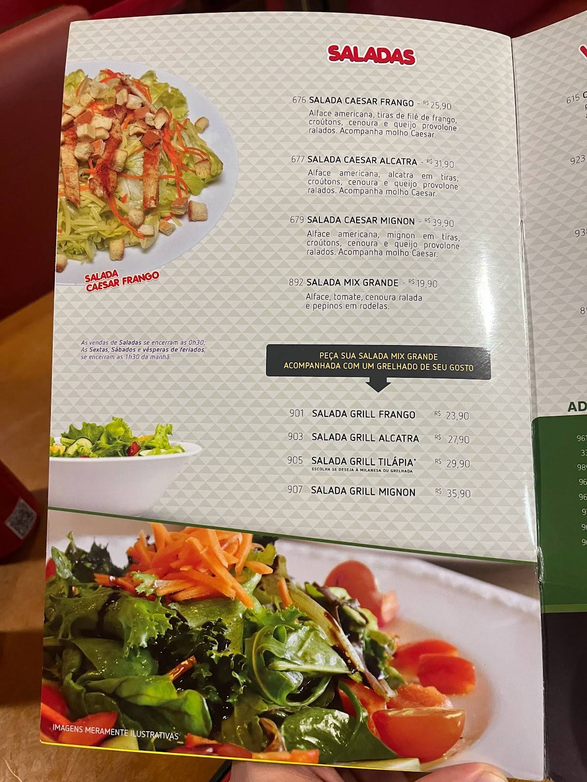 Biggs Lanches e Refeições - Av. Maringá - Aterro Igapó cardápio