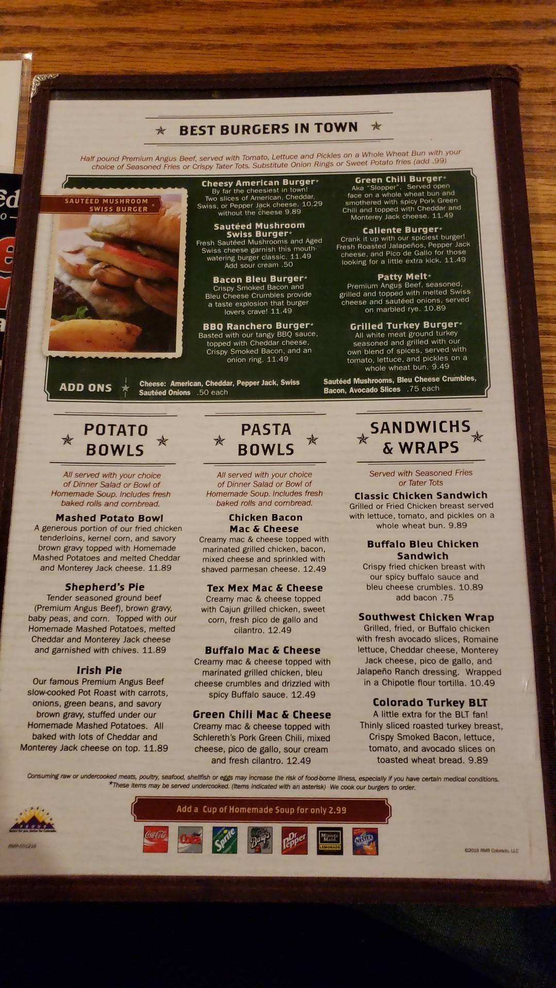 Menu at Black Eyed Pea restaurant, Westminster, W 88th Ave