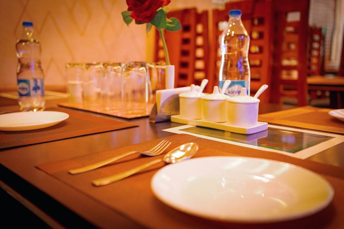 Blue Diamond Hotel and Restaurant menu