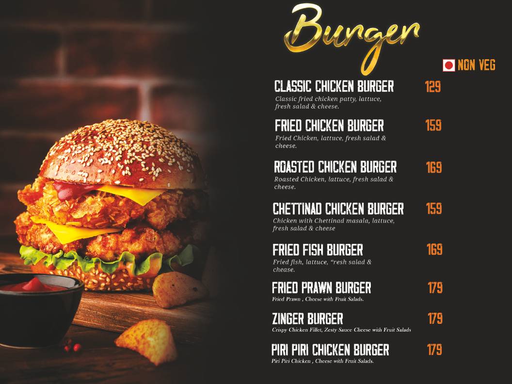 Bon Bon Bakery menu