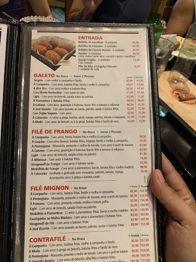 Botequim Gato Preto cardápio