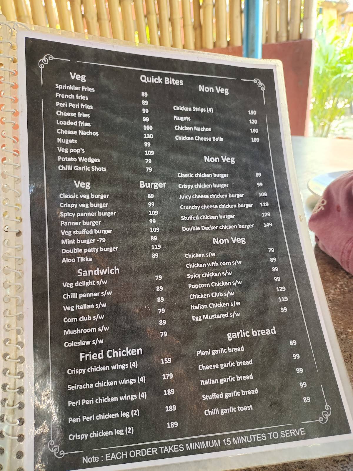 Brundhavan Restaurant menu