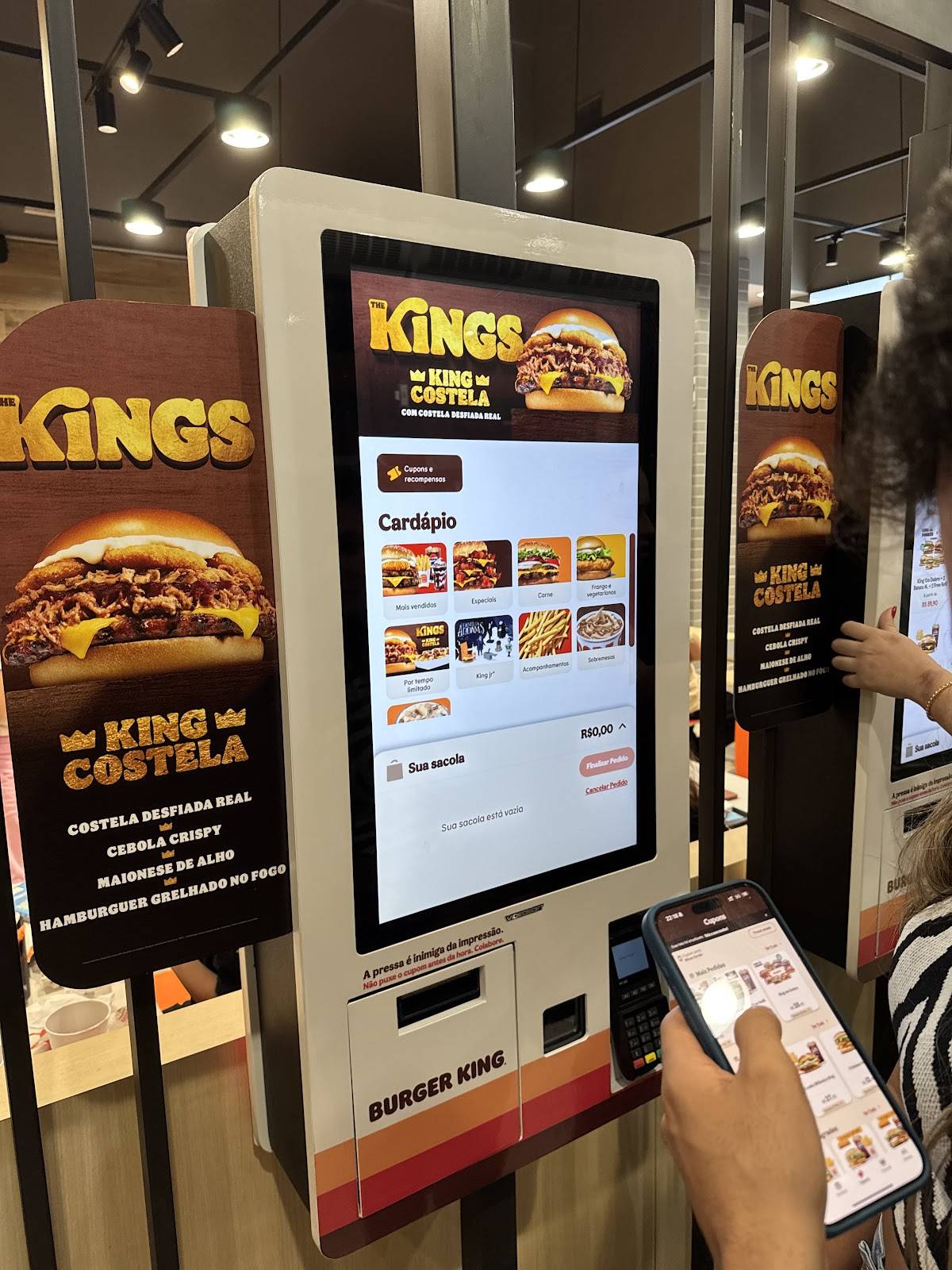 Burger King cardápio