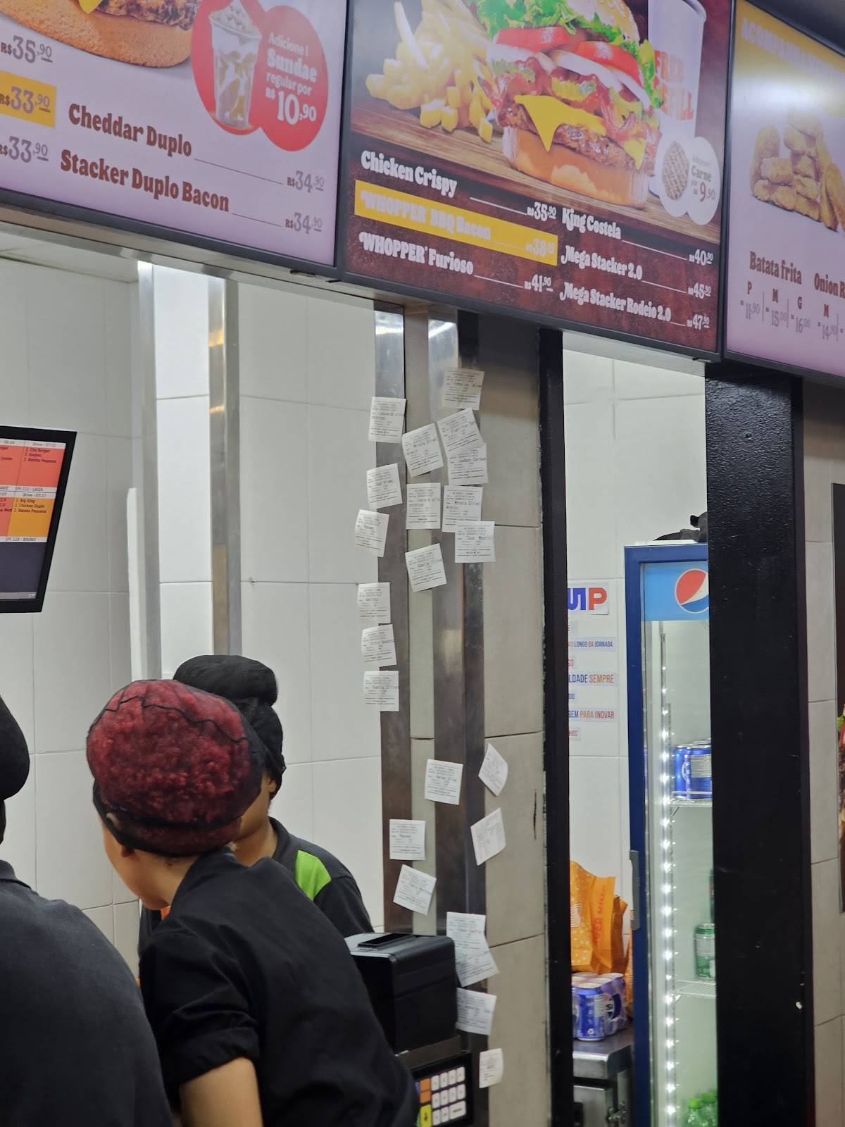 Burger King cardápio