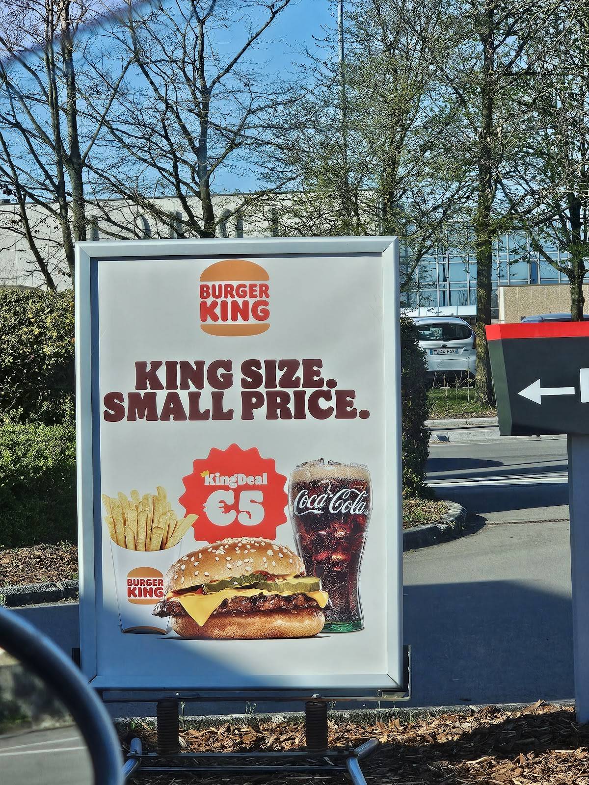 Menu de Burger King