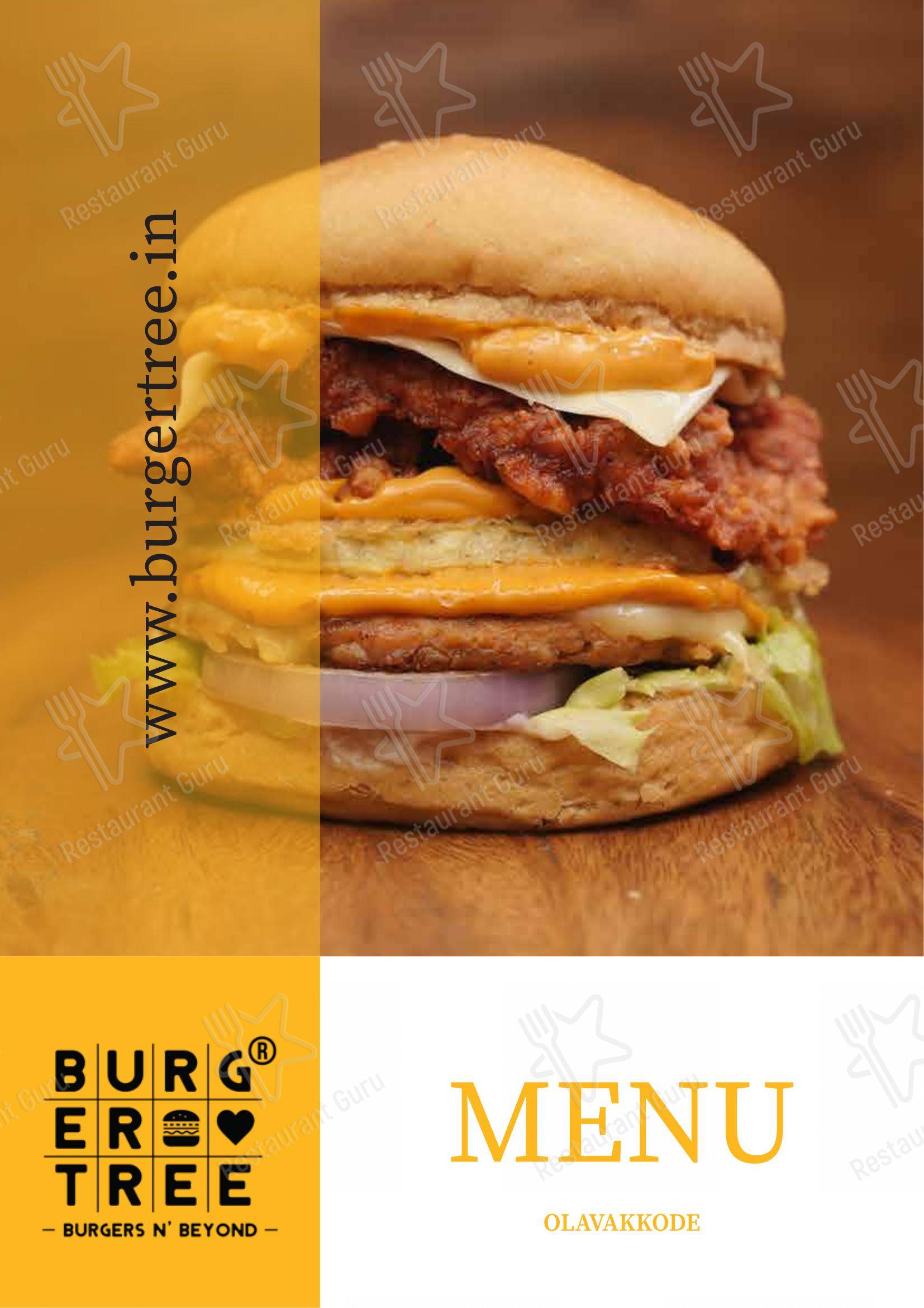 Menu for Burger Tree in Coimbatore