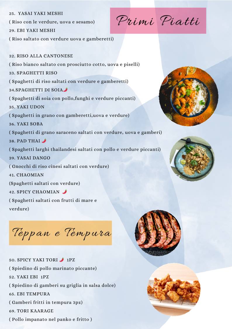 Menu di Butterfly Sushi 