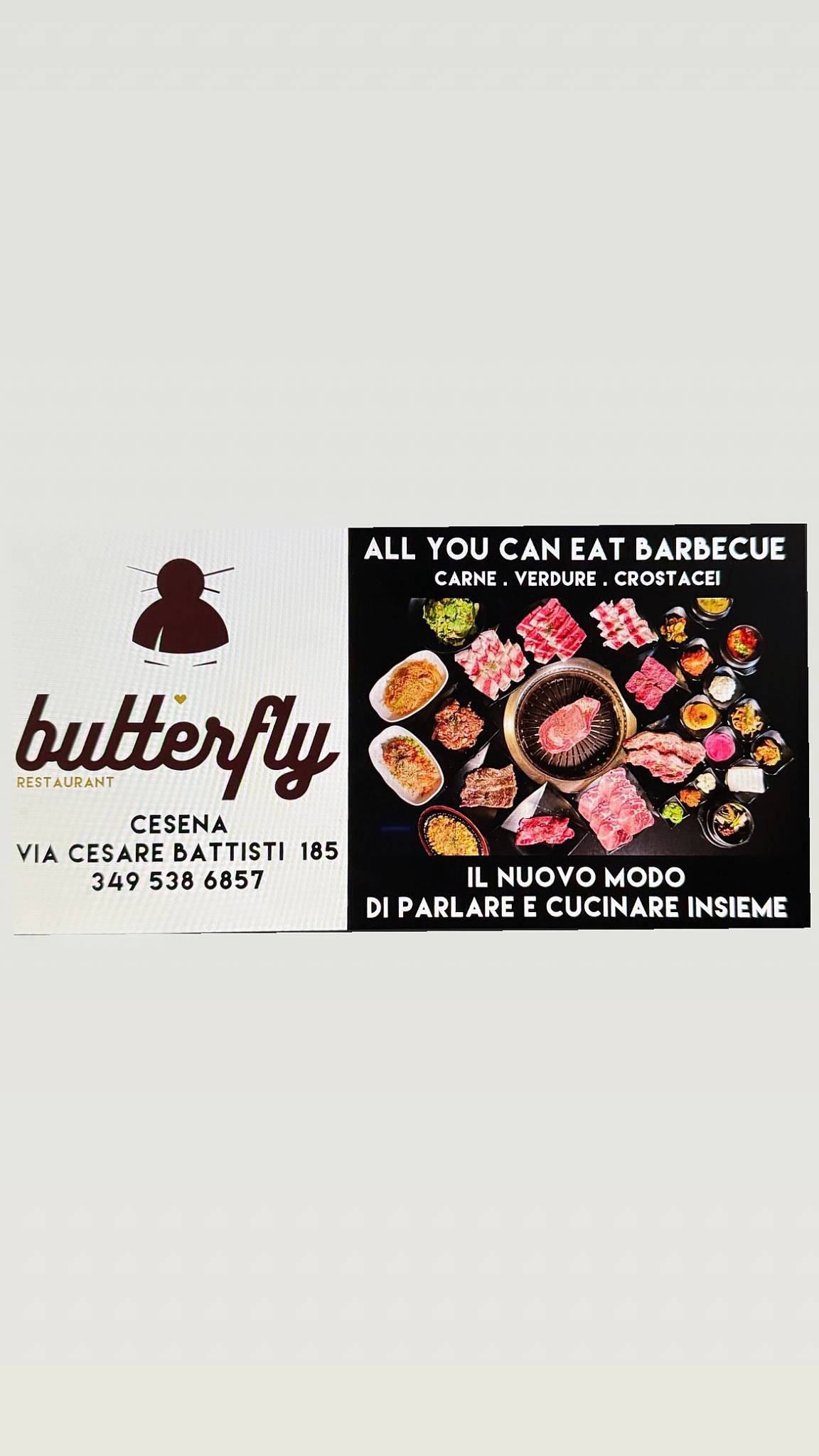 Menu di Butterfly Sushi 
