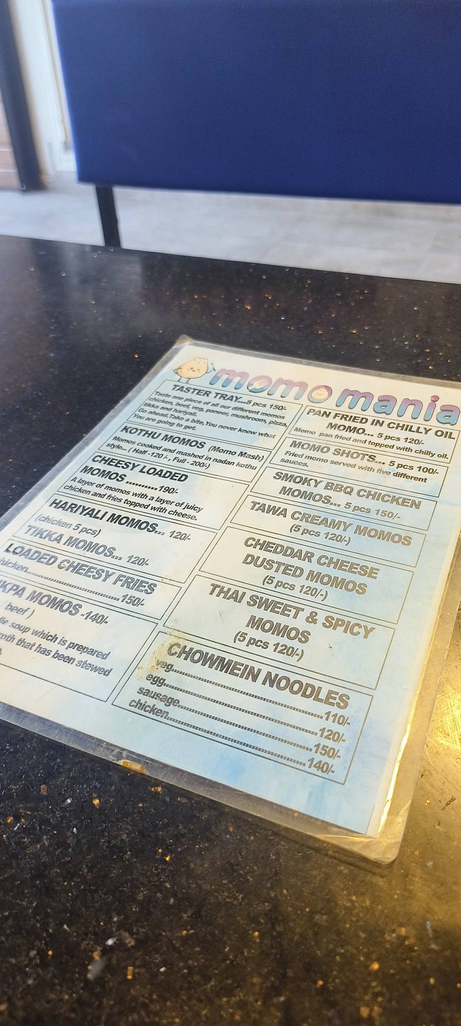CAFE GRAFFITI menu