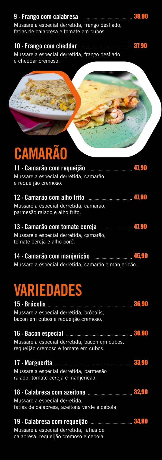 CREPERIA do Cambuí cardápio