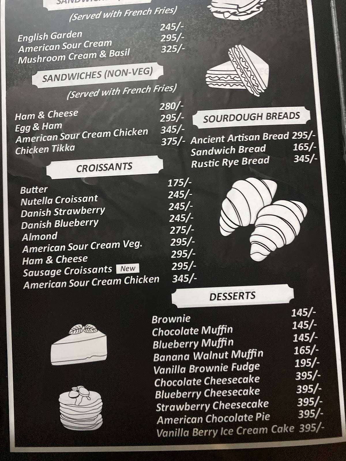 Ali's Cafe and Pizzeria menu