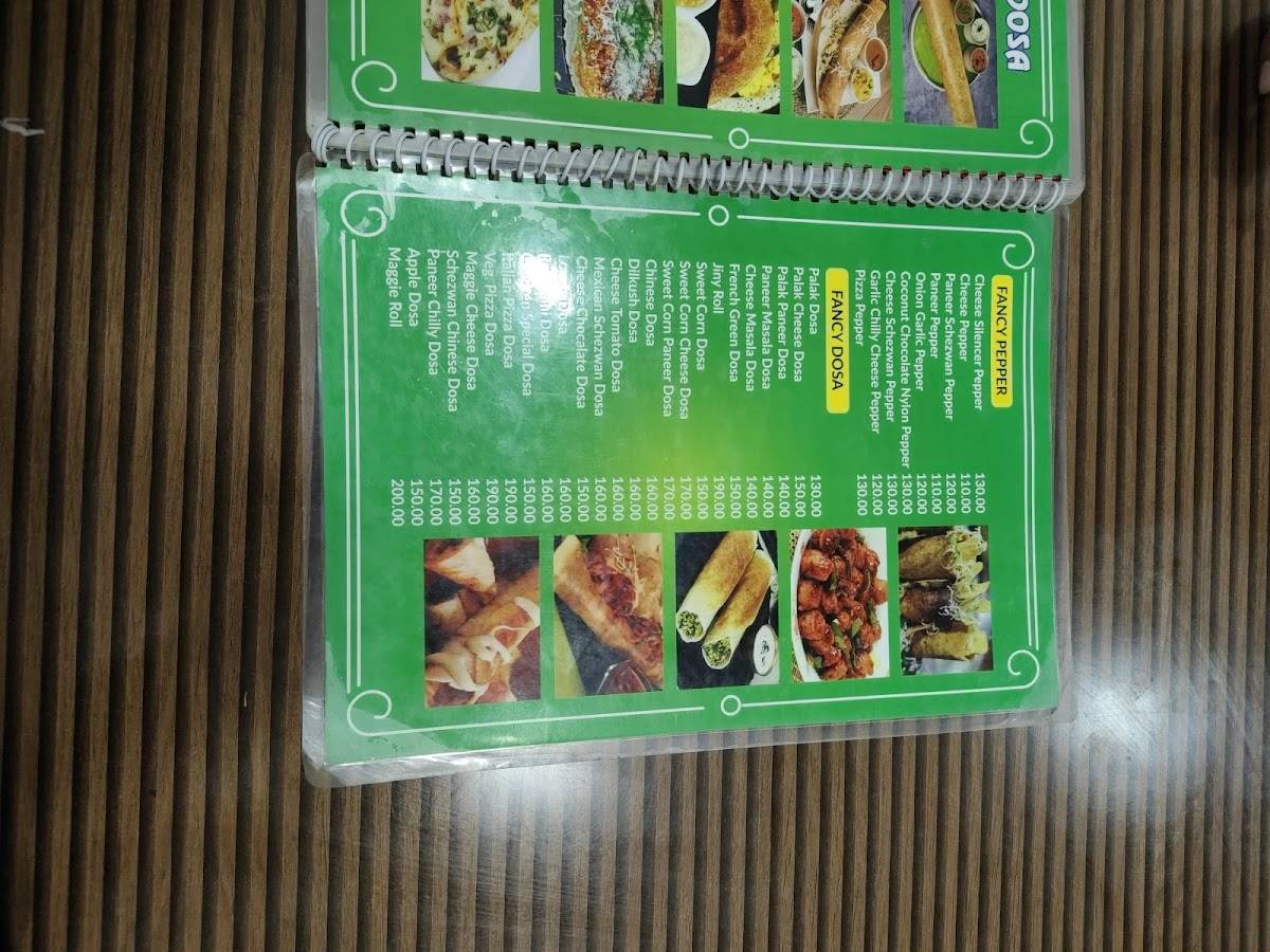 Cafe Banana menu