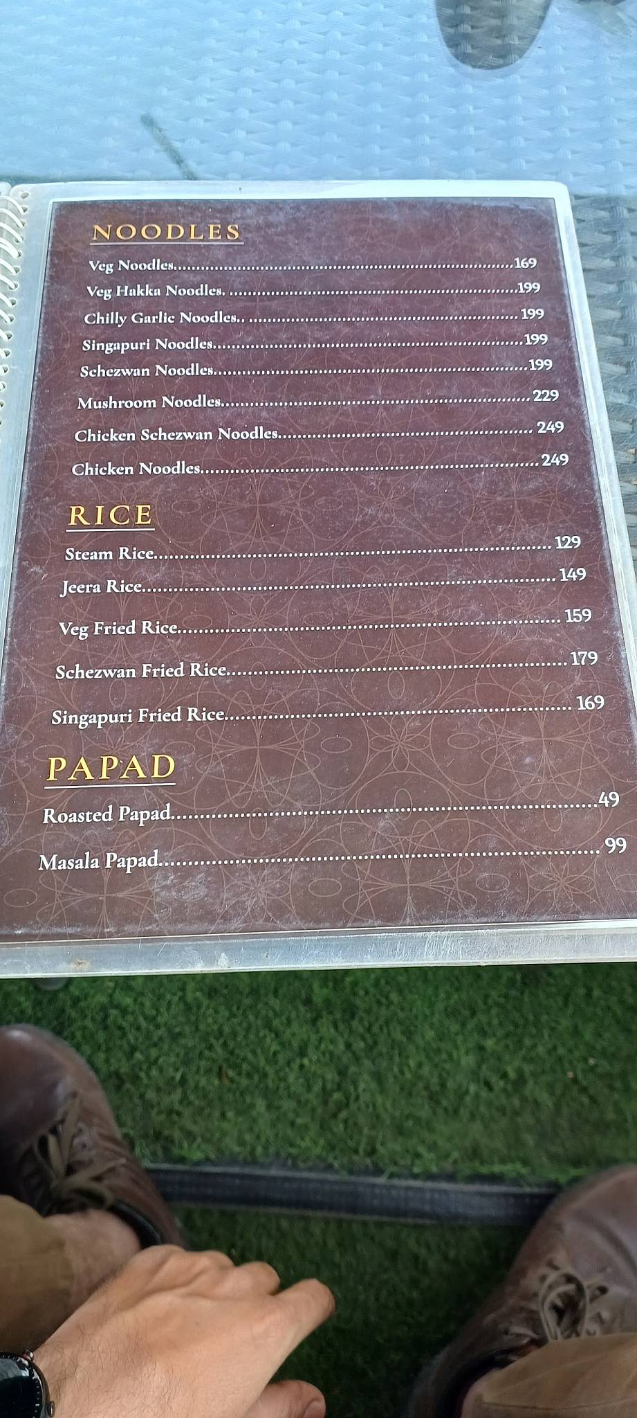 Menu at Cafe Crave, Sonipat