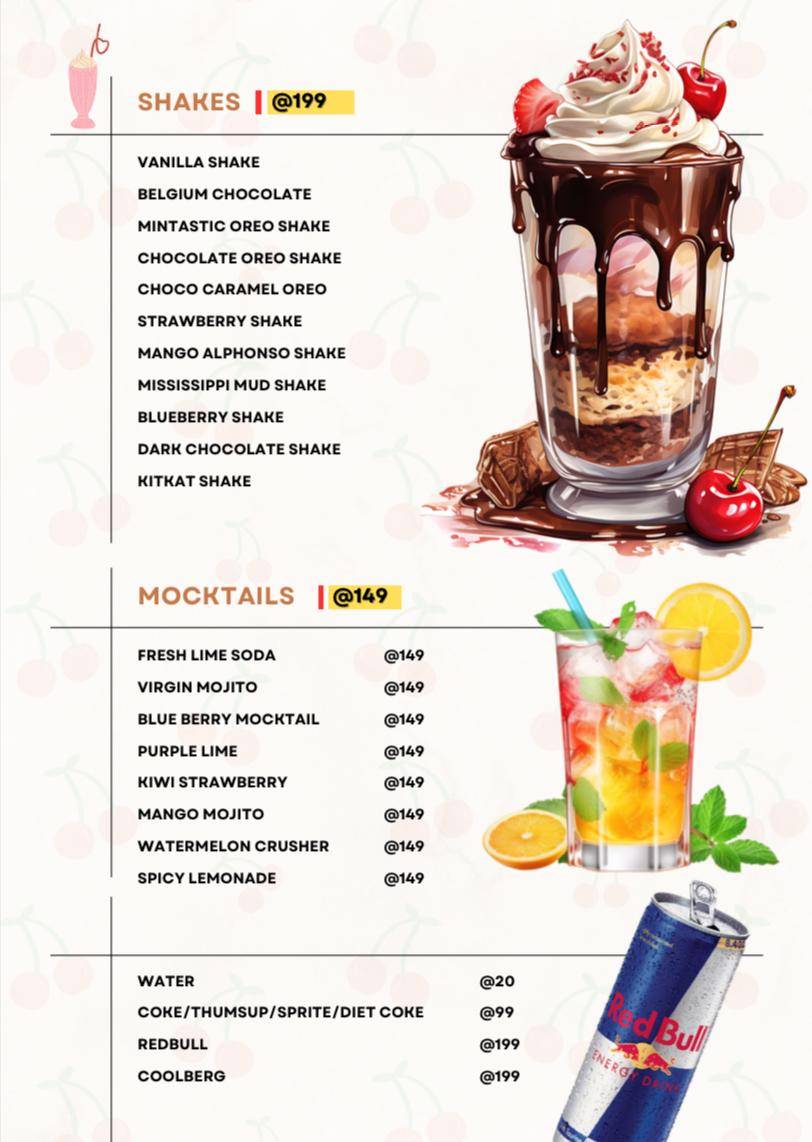 Cafe Della menu