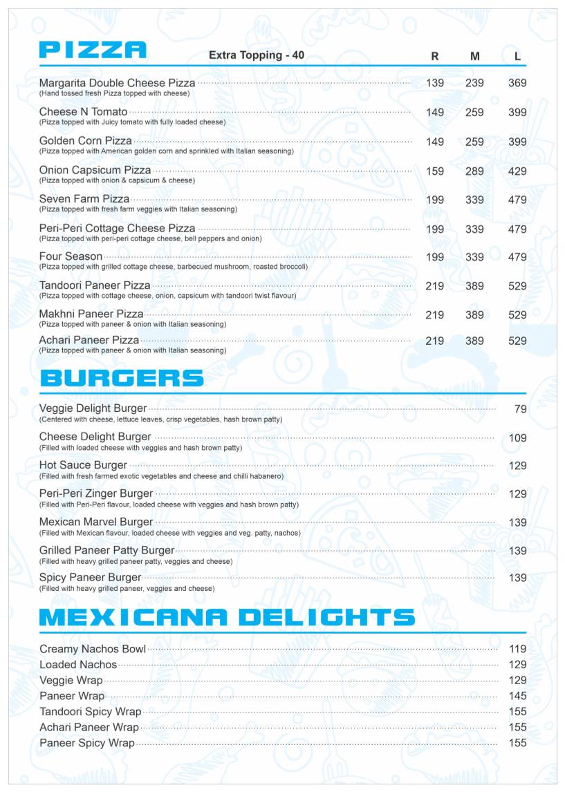 Emly Bathinda menu
