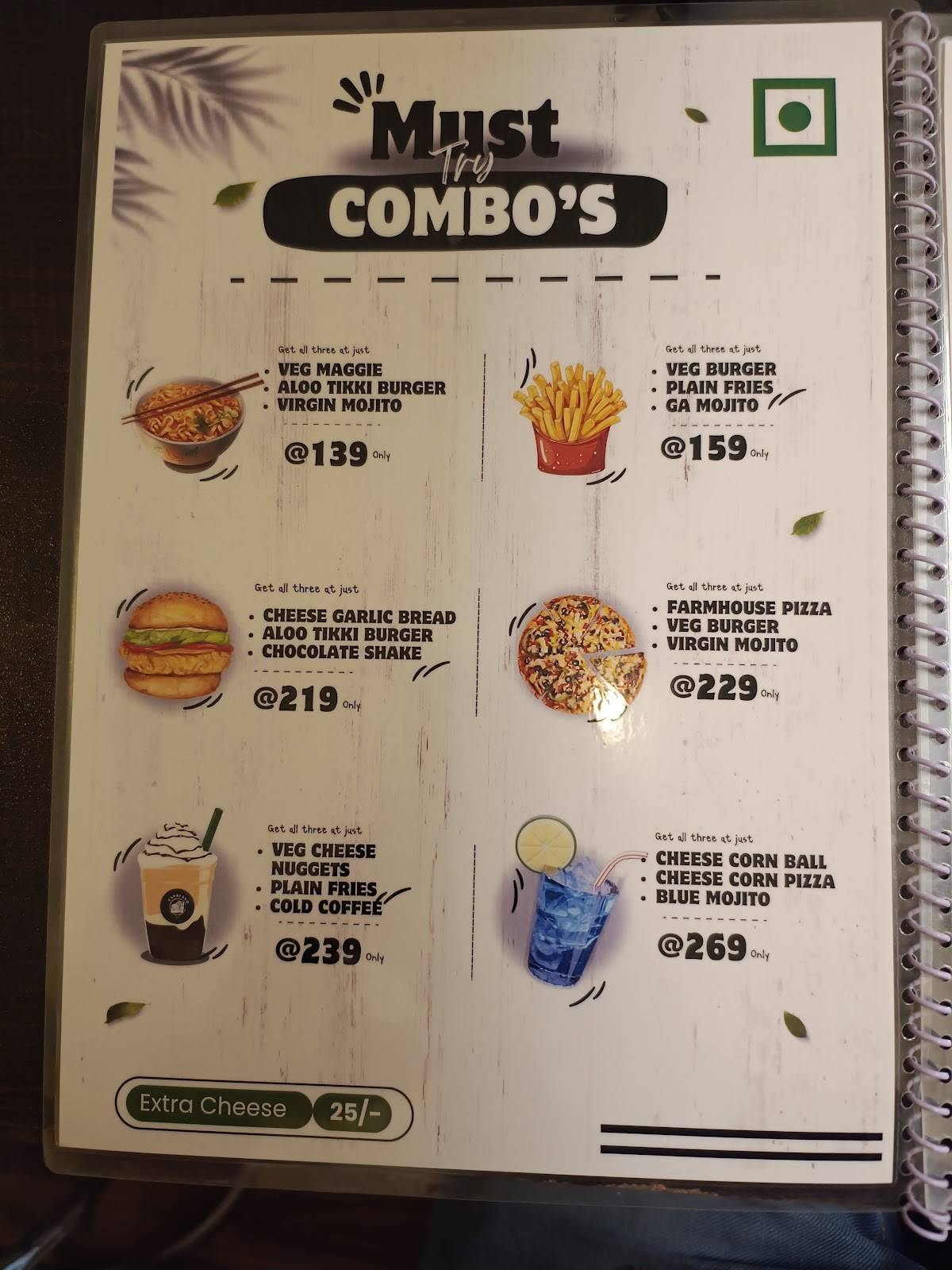 Expresso Cafe menu