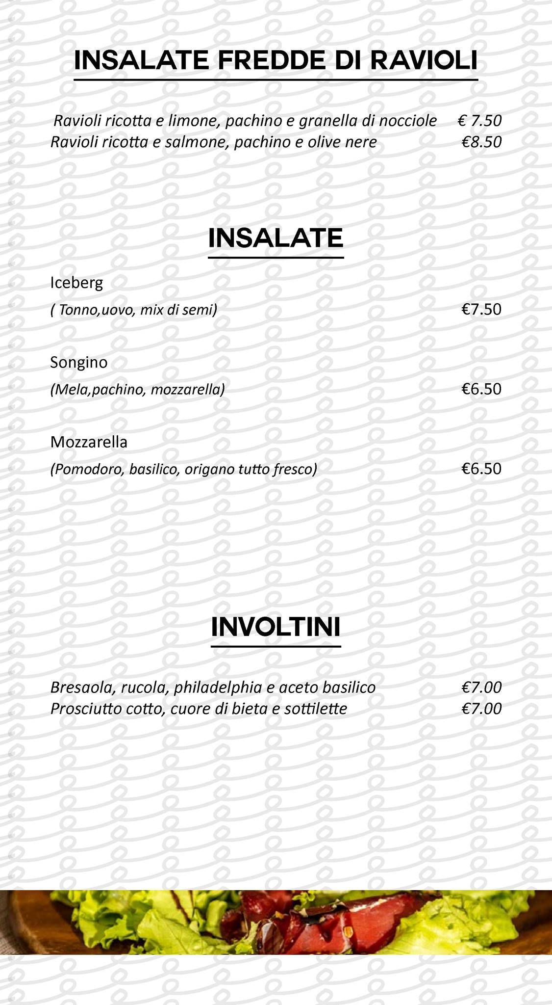 Menu di Halley S.n.c. Roma 