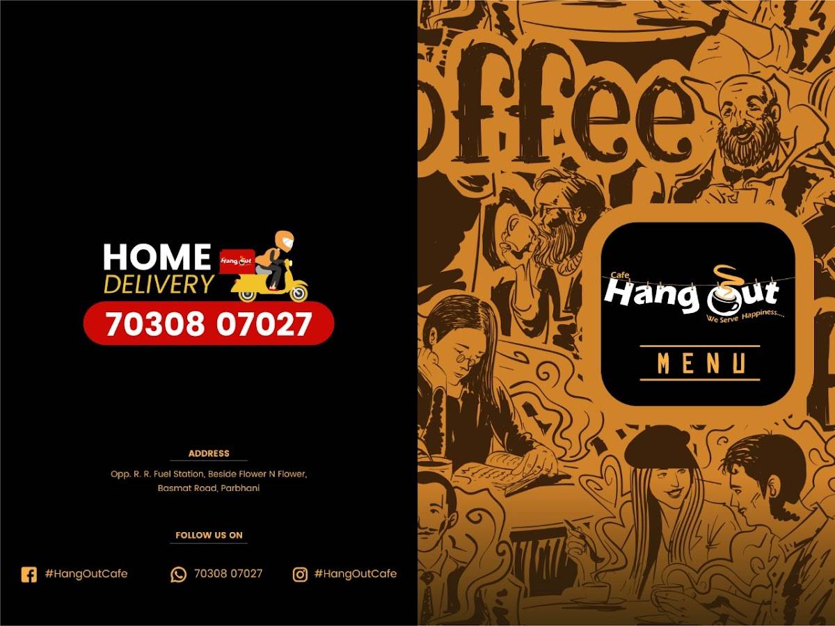Cafe Hangout menu