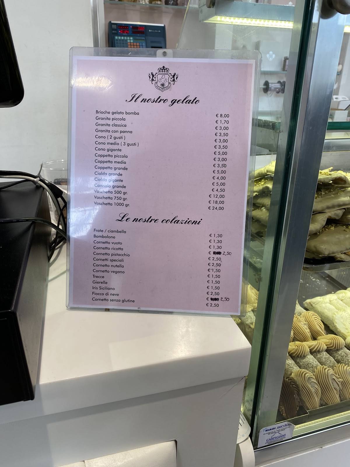 Menu di La Compagnia Del Dolce Siciliano 