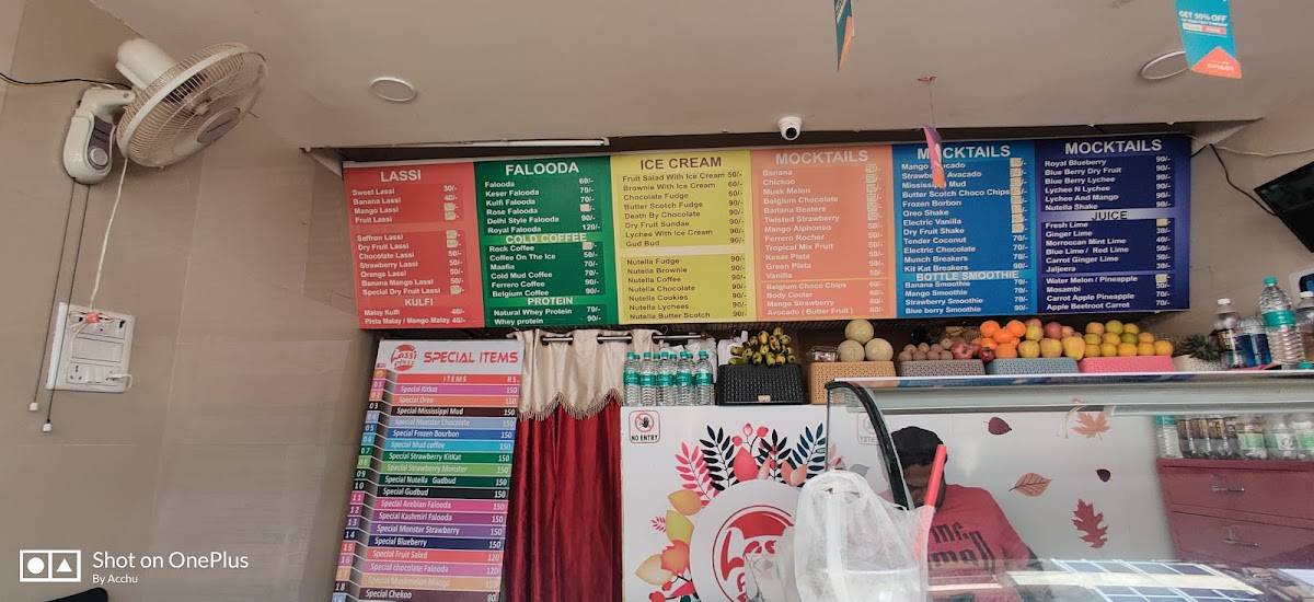 Lassi Pluss menu