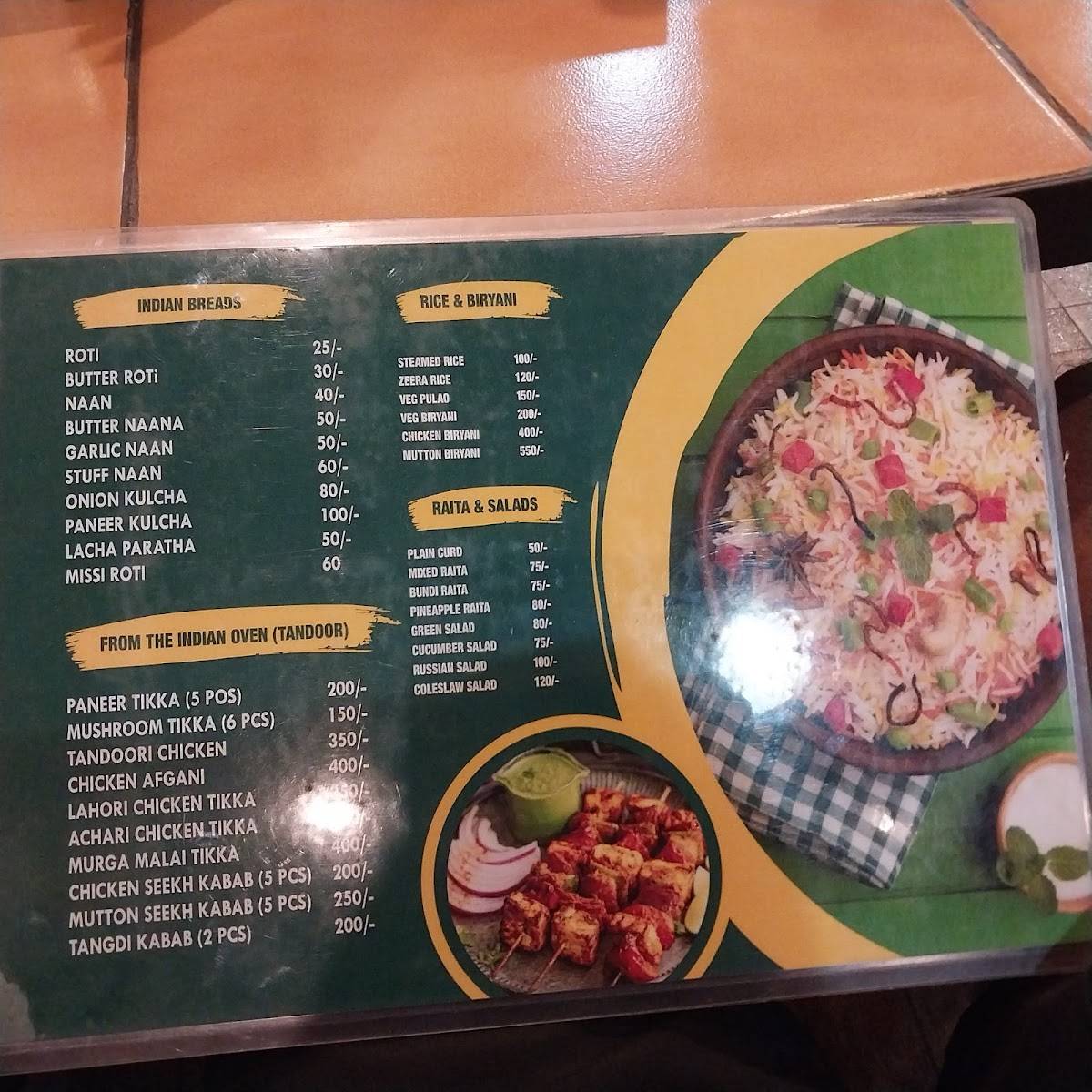 Cafe Lychee Tree menu