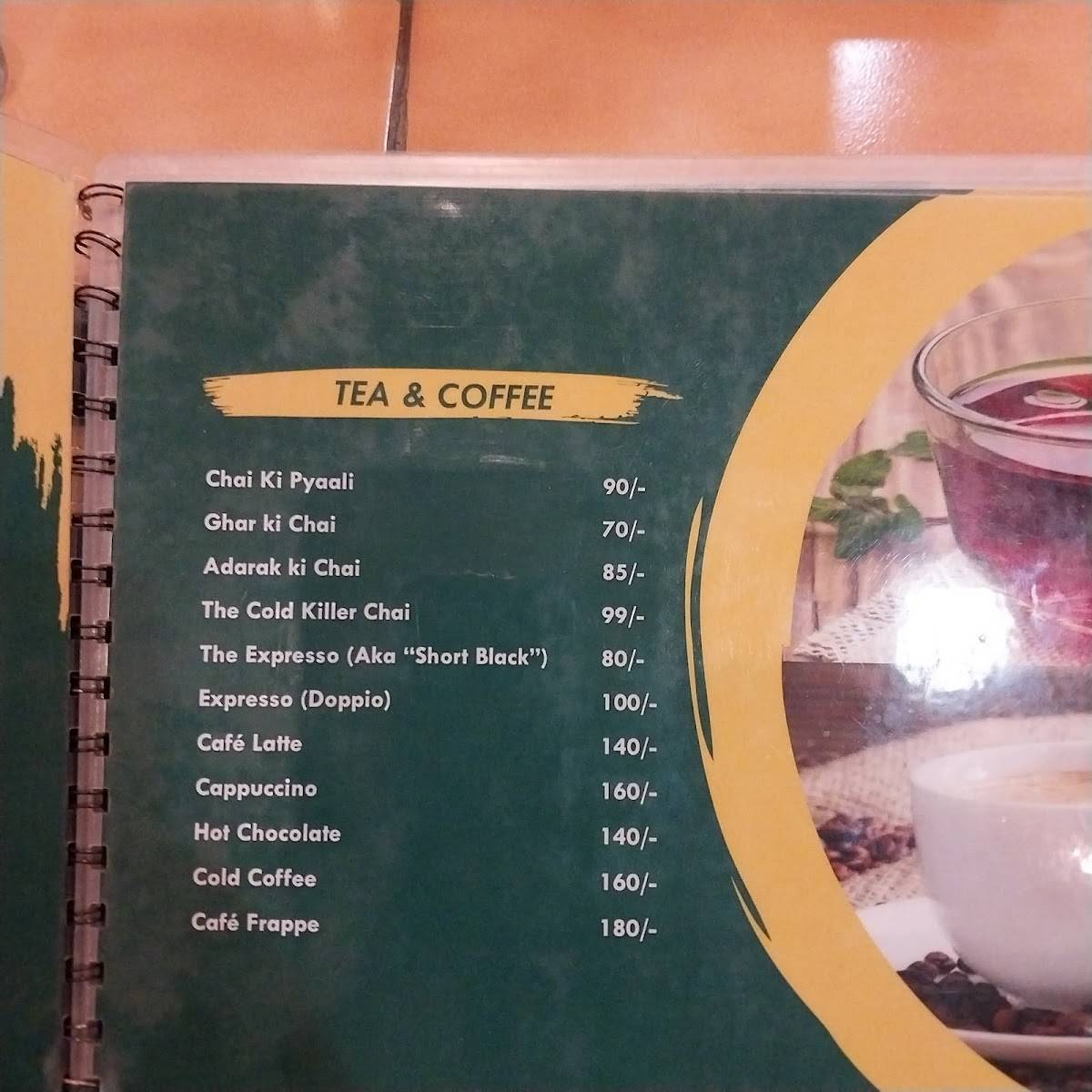 Cafe Lychee Tree menu