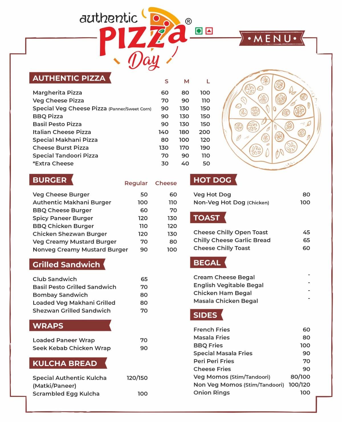 Cafe Sugar Art menu