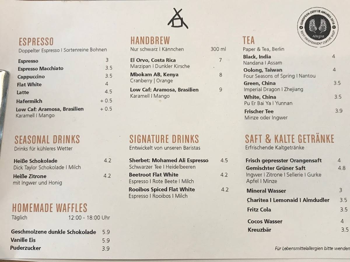 The Barn Cafe Kranzler Kurfurstendamm 18