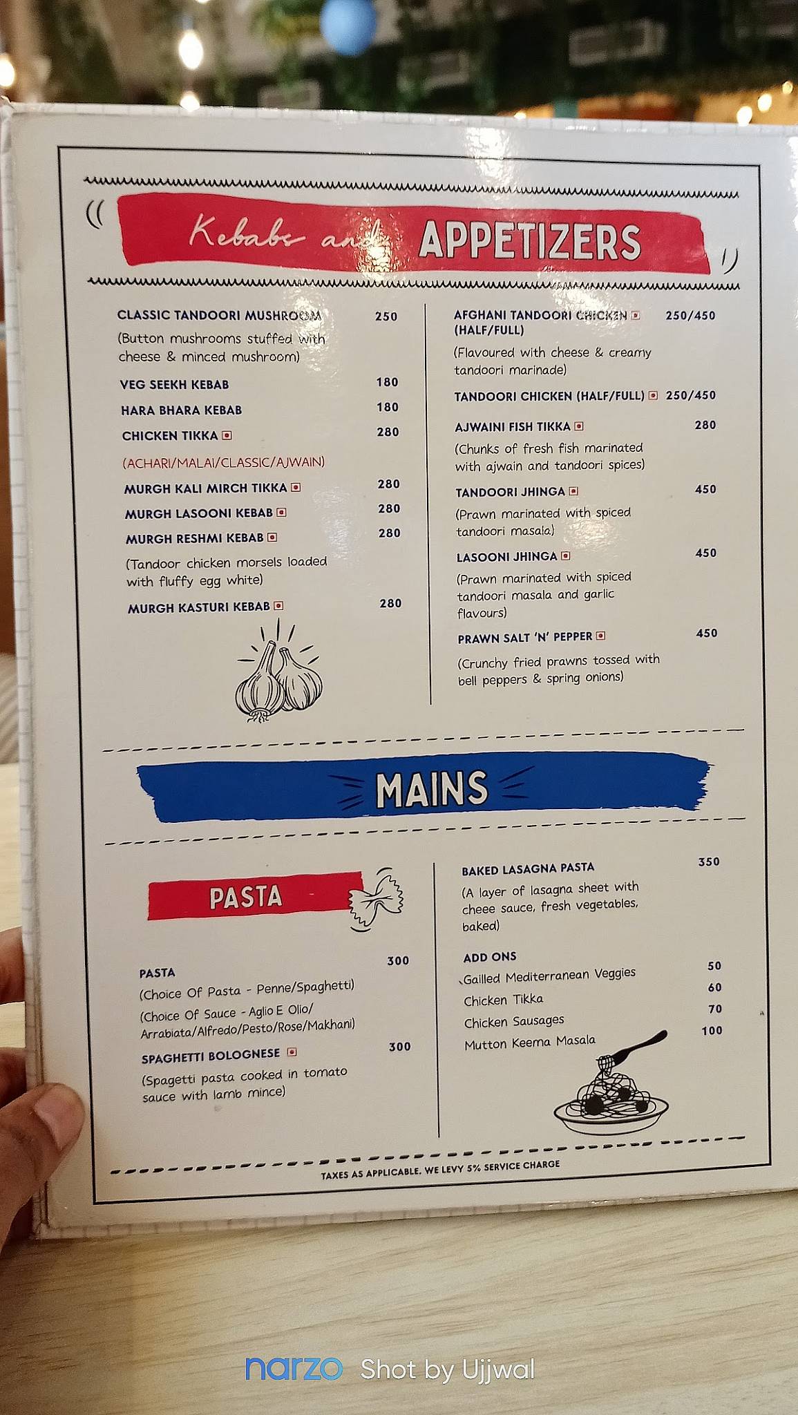 Cafe Yum Yum menu