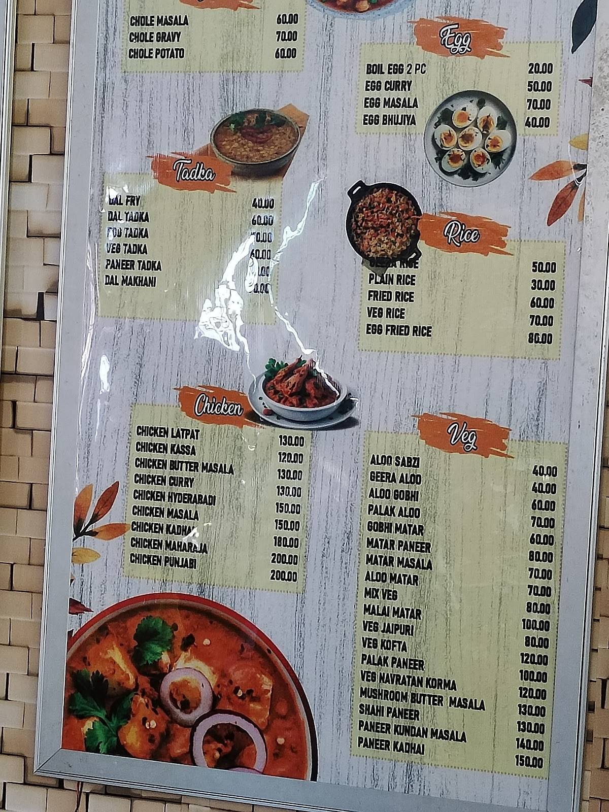Calorie Canteen menu