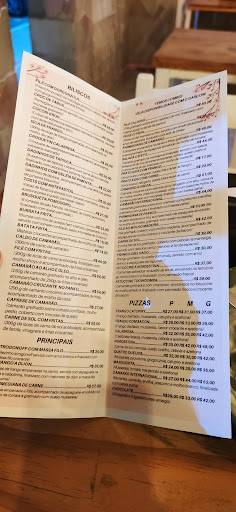 Cafeto Cozinharia cardápio