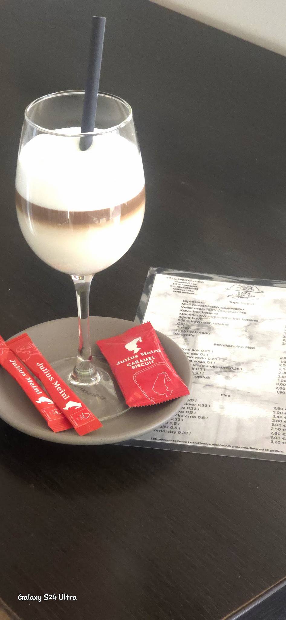 Menu di Caffe Bar Baza 