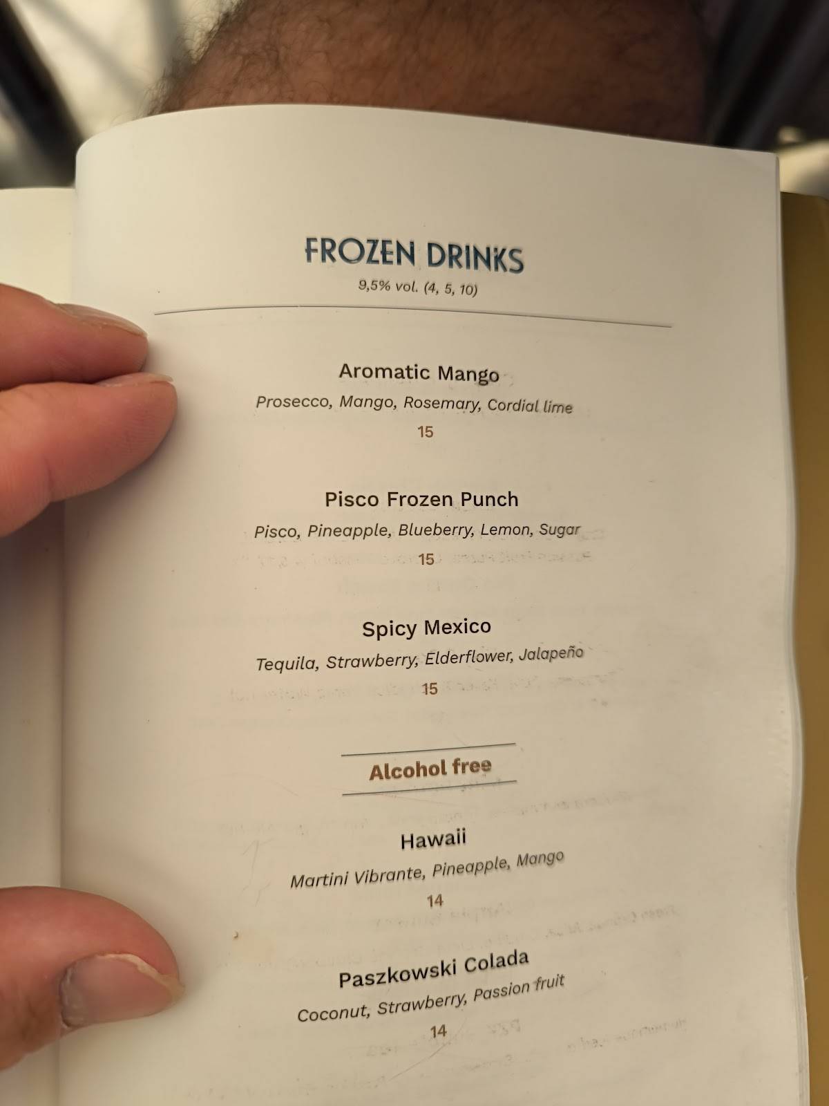 Menu di Paszkowski 