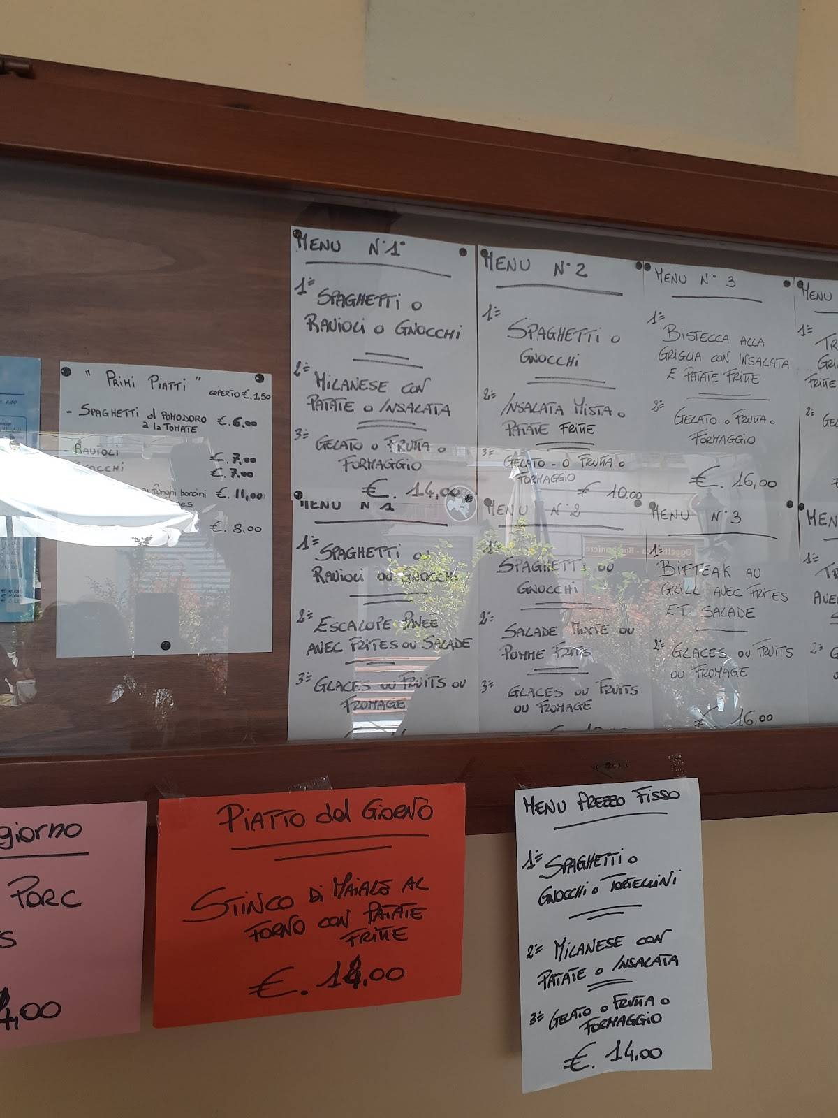 Menu di Caffe Di Città 