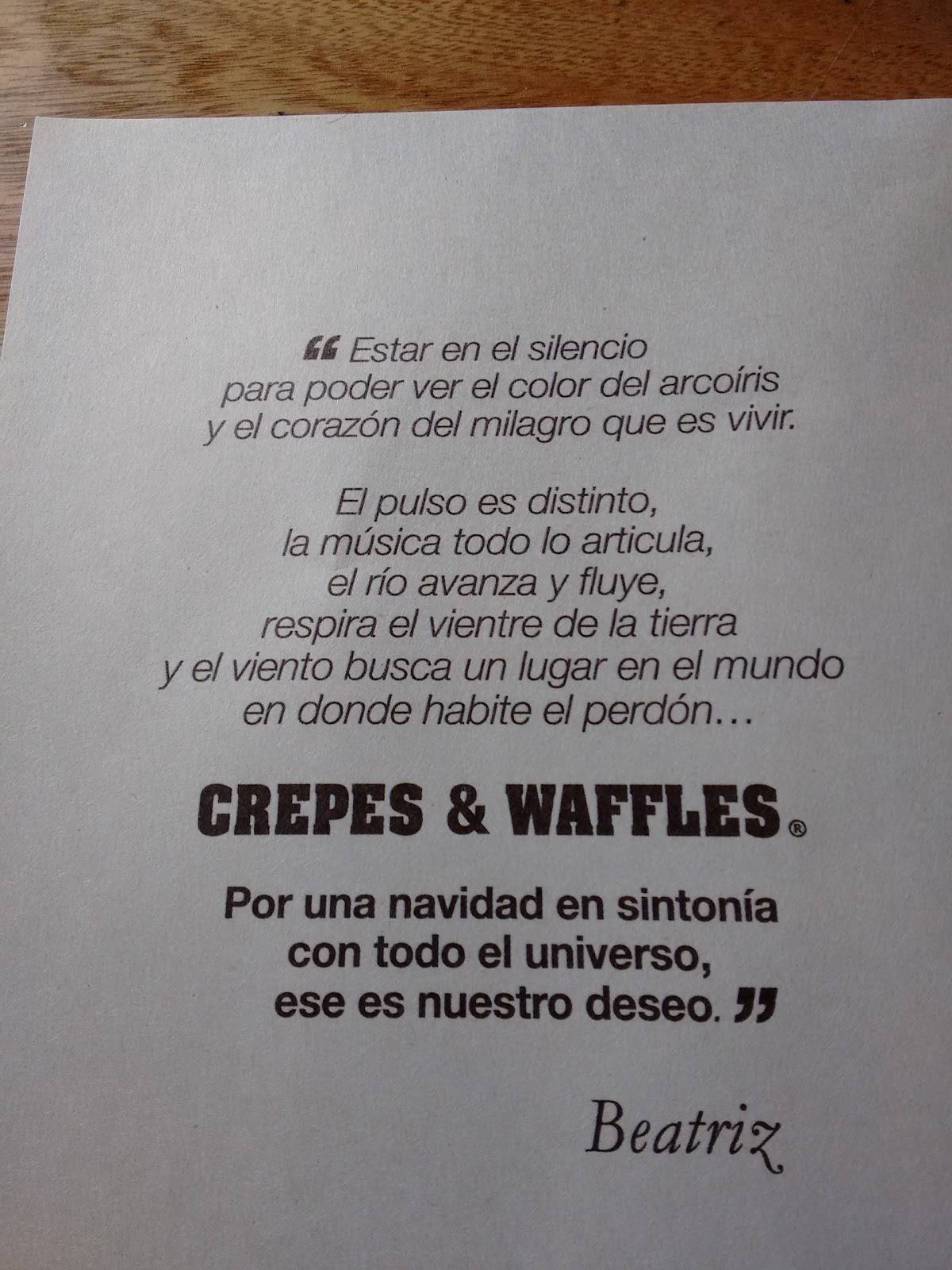 Carta del restaurante Crepes & Waffles Flora, Cali, Cl. 52 Nte. 3BN06
