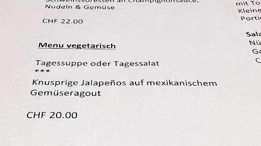 Menu di Calix Restaurant 