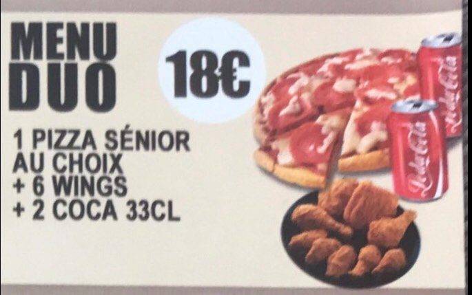 Menu de Casa Di Roma Pizza