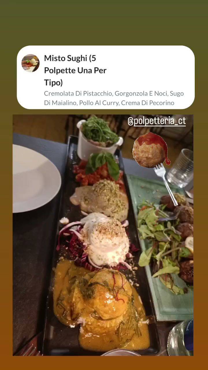 Menu di Polpetteria Catania 