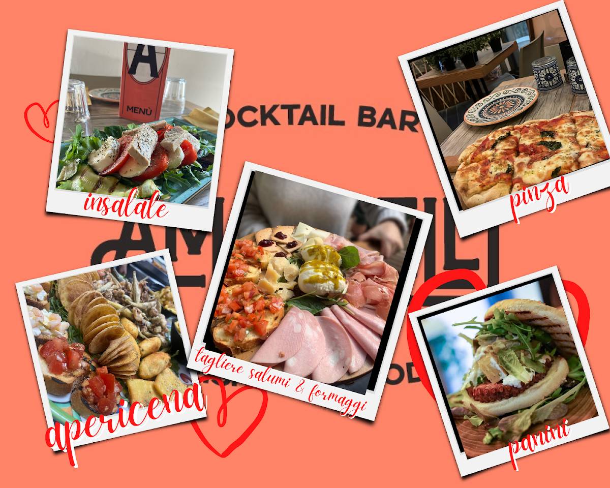 Menu di AMORELLI - Restaurant Cocktail Bar 