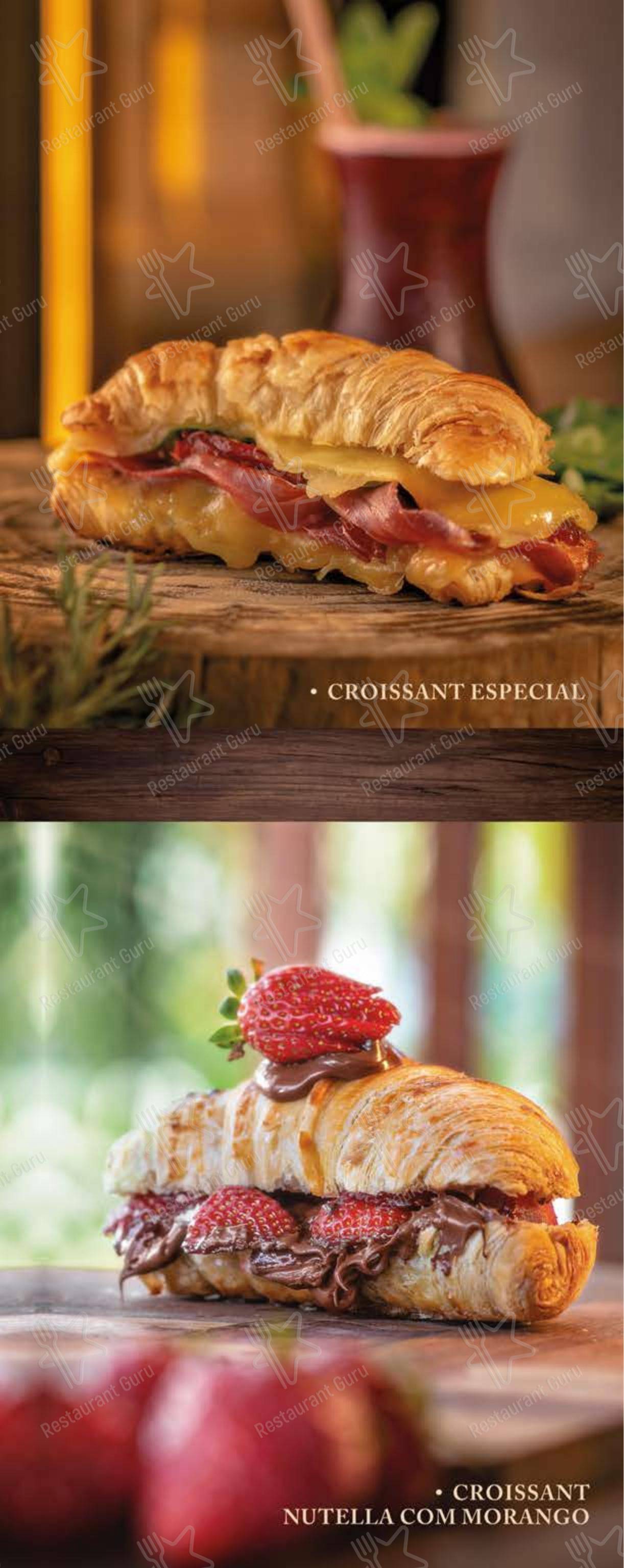 Menu bar para Centro Gastronômico Recanto restaurante