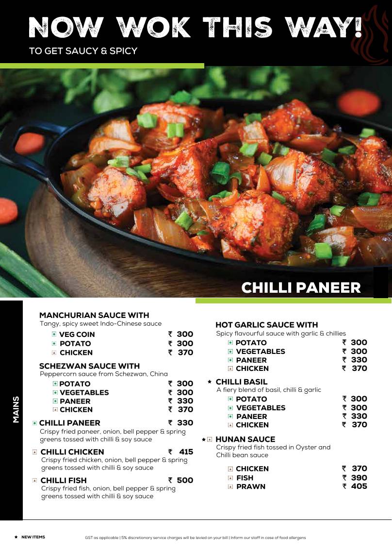 Chai Break Cafe & Bar - Jamshedpur menu