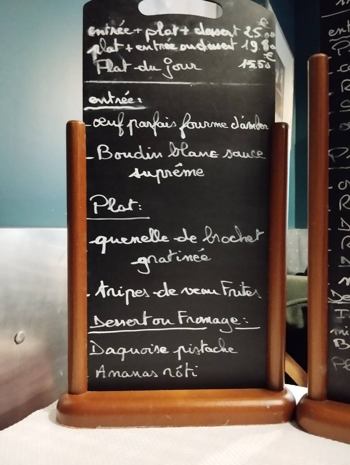 Menu de Chez L'Gros