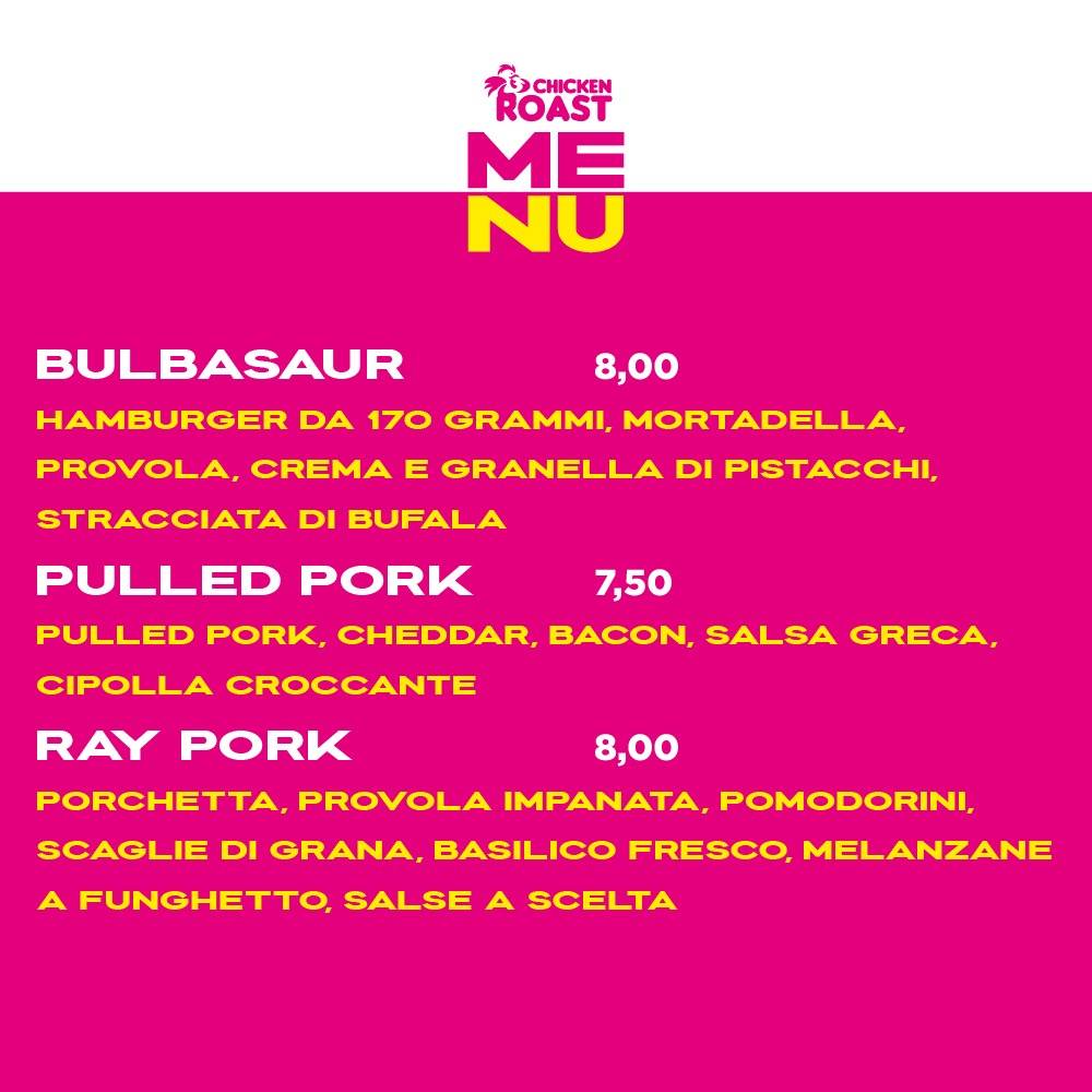 Menu di Chicken Roast - Kebab & Burger store 