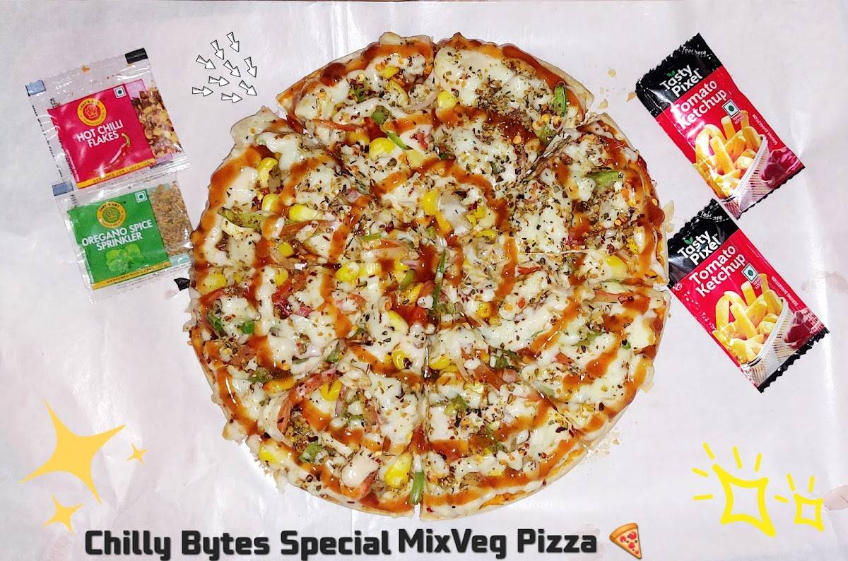 Chilly Bytes Pizza Shop Dharmavaram menu