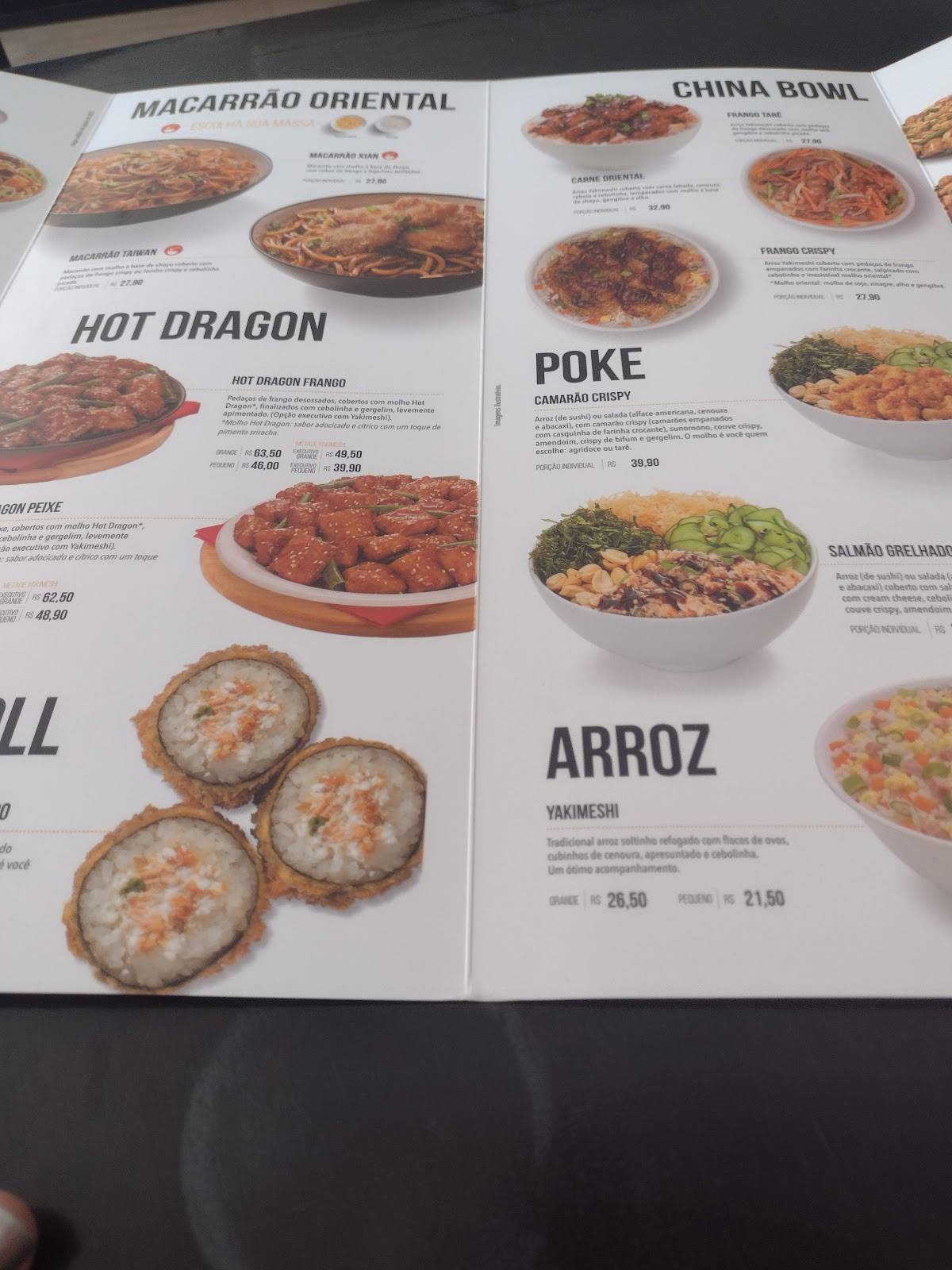 China In Box - Restaurante de Comida Chinesa cardápio
