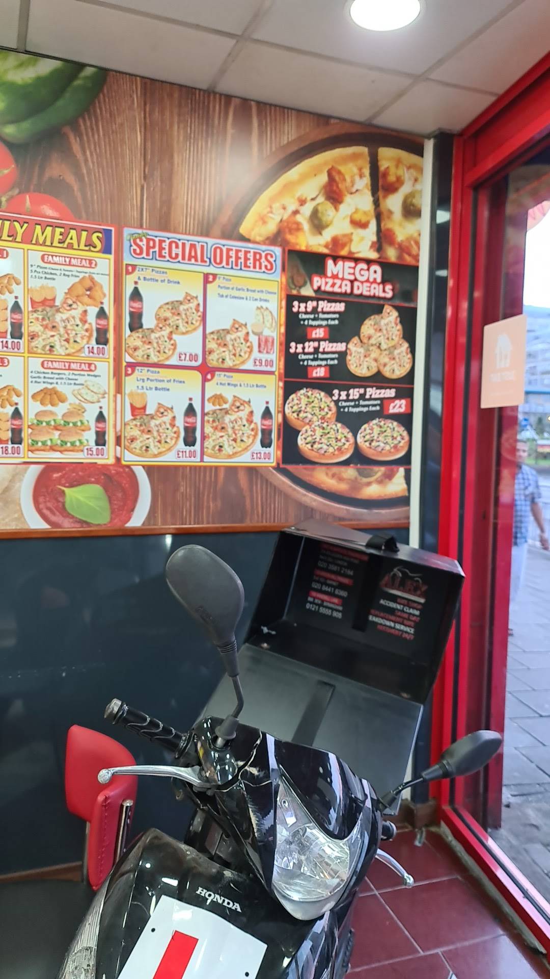 Menu at Chunky Chicken & Pizza pizzeria, Barking, 70 Longbridge Rd