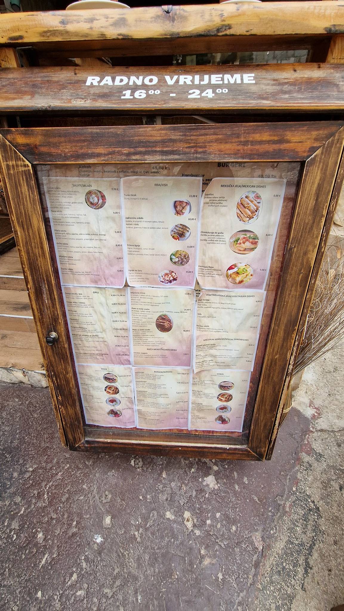 Menu di City food 