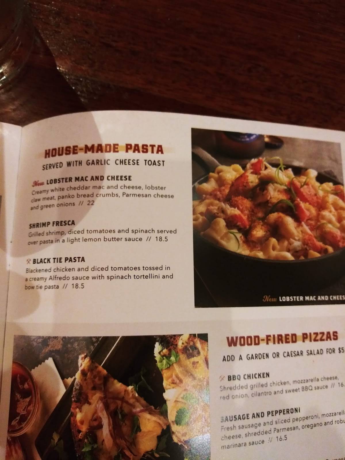 Menu at Claim Jumper Steakhouse & Bar, Clackamas, SE Sunnyside Rd