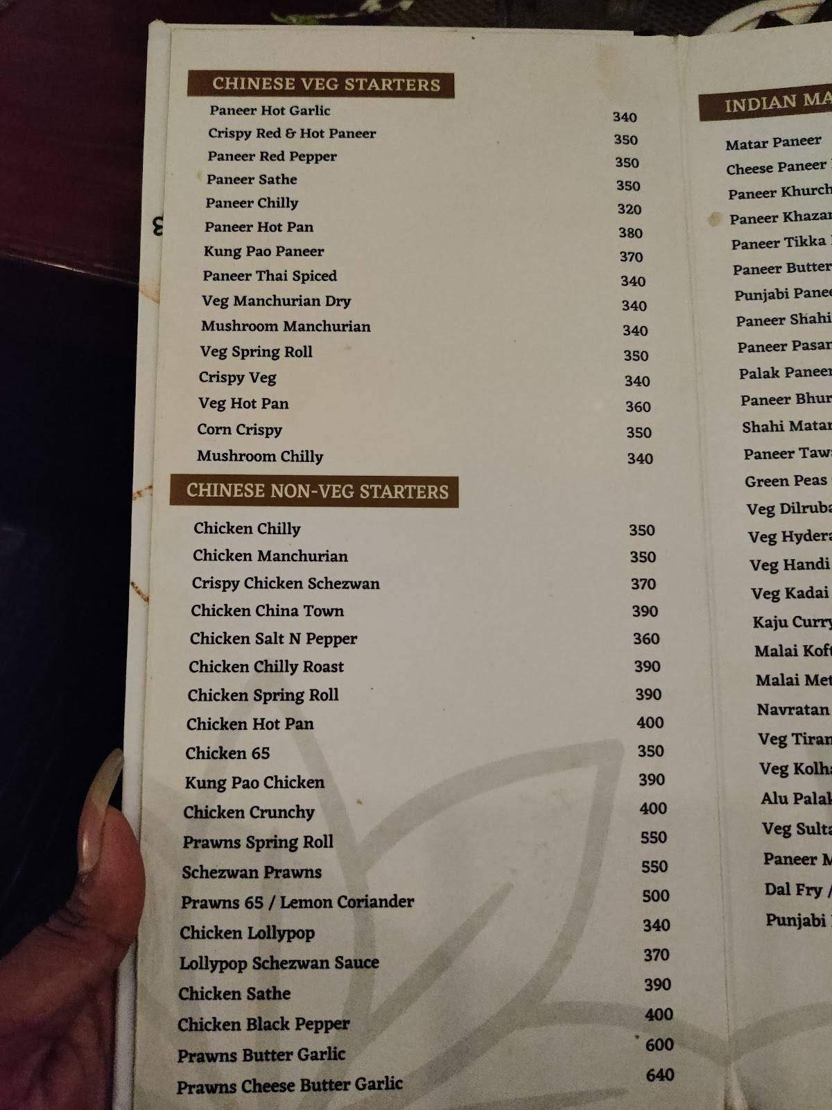 Classio - Family Restaurant & Bar menu