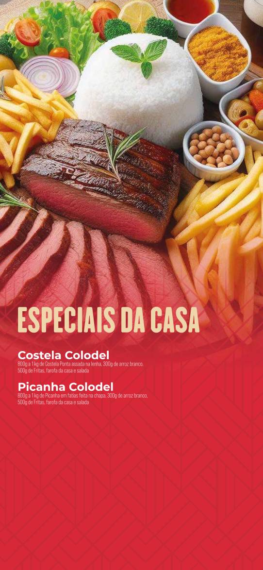 Colodel Pizzaria Santa Felicidade cardápio